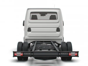 iveco daily crew cab l5 chassis 2022 3D Model
