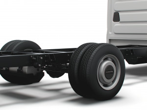 iveco daily crew cab l5 chassis 2022 3D 모델