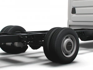 iveco daily crew cab l5 chassis 2022 3D Model
