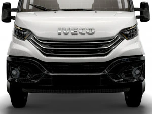 iveco daily crew cab l5 chassis 2022 3D Model