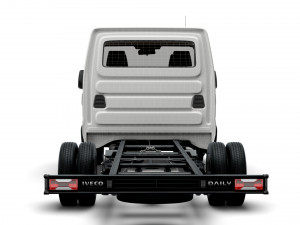 iveco daily crew cab l5 chassis 2022 3D 모델