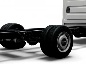 iveco daily crew cab l5 chassis 2022 3D Model