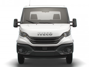 iveco daily single cab l1 chassis 2022 3D Модель