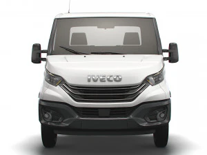 iveco daily single cab l1 chassis 2022 3D Model