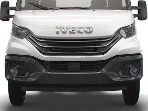 iveco daily single cab l1 chassis 2022 3D Модель