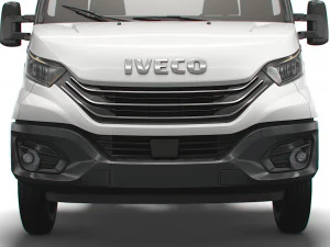 iveco daily single cab l1 chassis 2022 3D Model