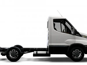 iveco daily single cab l1 chassis 2022 3D Model