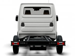 iveco daily single cab l1 chassis 2022 3D Model
