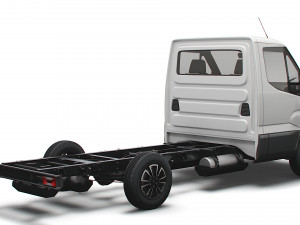 iveco daily single cab l2 chassis 2022 Model 3D