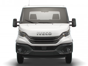 iveco daily single cab l2 chassis 2022 Model 3D