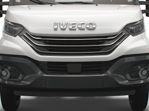 iveco daily single cab l2 chassis 2022 Model 3D