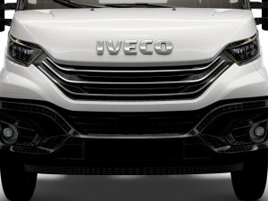 iveco daily single cab l2 chassis 2022 Model 3D