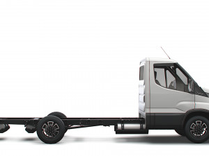 iveco daily single cab l3 chassis 2022 3D Model