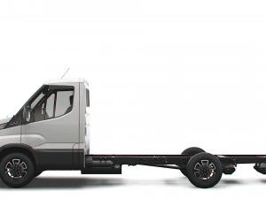 Iveco daily single cab l3 chassis 2022 3D Model