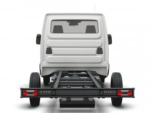 Iveco daily single cab l3 chassis 2022 3D Model
