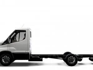 Iveco daily single cab l3 chassis 2022 3D Model