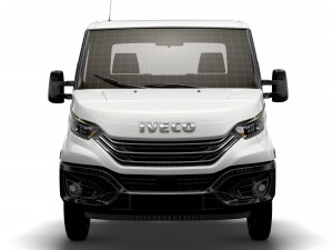iveco daily single cab l3 chassis 2022 3D Model