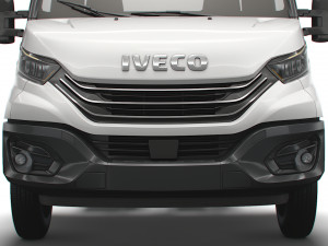 iveco daily single cab l4 chassis 2022 3D 模型
