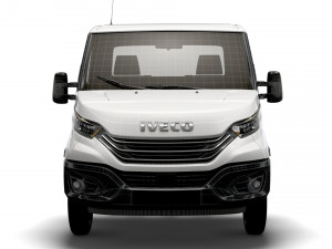 iveco daily single cab l4 chassis 2022 3D 模型