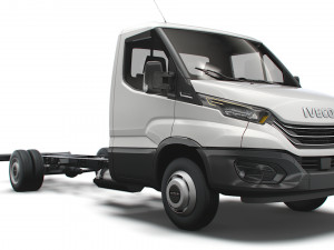iveco daily single cab l5 chassis 2022 3Dモデル