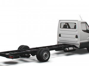 iveco daily single cab l5 chassis 2022 3D-Modell