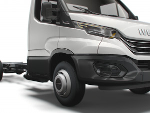 iveco daily single cab l5 chassis 2022 3D-Modell