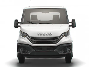 iveco daily single cab l5 chassis 2022 3D Model