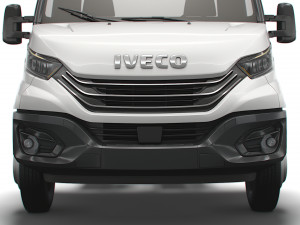 iveco daily single cab l5 chassis 2022 3D-Modell