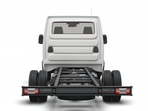 iveco daily single cab l5 chassis 2022 3D-Modell