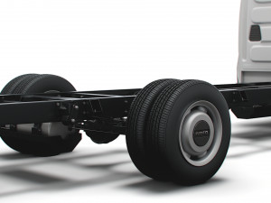 iveco daily single cab l5 chassis 2022 3D-Modell