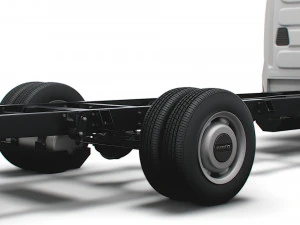 iveco daily single cab l5 chassis 2022 3D Model