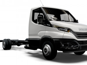 iveco daily single cab l5 chassis 2022 3D-Modell