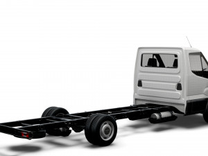 iveco daily single cab l5 chassis 2022 3D-Modell