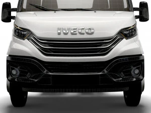 iveco daily single cab l5 chassis 2022 3D Model