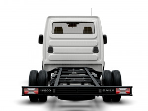 iveco daily single cab l5 chassis 2022 3D-Modell