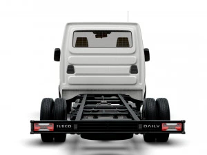 iveco daily single cab l5 chassis 2022 3D Model