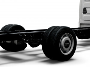 iveco daily single cab l5 chassis 2022 3D-Modell