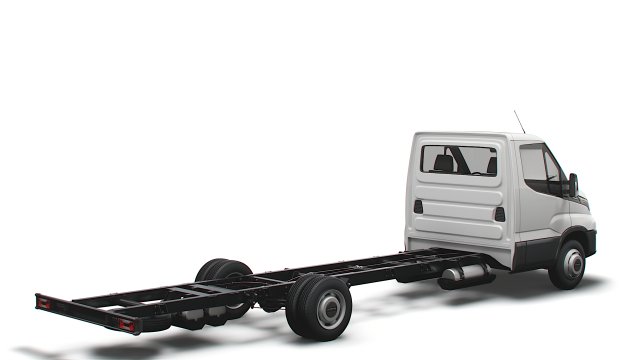 iveco daily single cab l6 chassis 2022 3D Model in Truck 3DExport