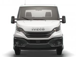 iveco daily single cab l6 chassis 2022 3D मॉडल