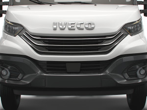 iveco daily single cab l6 chassis 2022 3D मॉडल