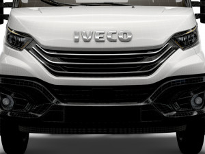 iveco daily single cab l6 chassis 2022 3D मॉडल