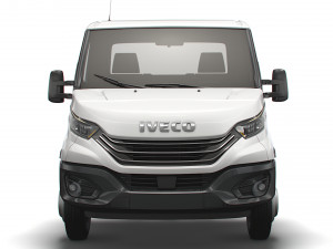iveco daily single cab l7 chassis 2022 3D Model