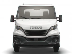 iveco daily single cab l7 chassis 2022 3D Model
