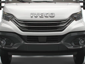 iveco daily single cab l7 chassis 2022 3D Model