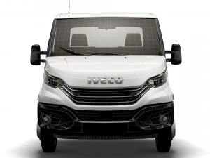 iveco daily single cab l7 chassis 2022 3D Model