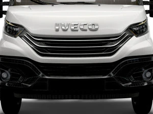 iveco daily single cab l7 chassis 2022 3D Model