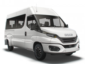 iveco daily minibus l2h2 2022 Modelo 3D