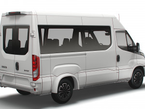 iveco daily minibus l2h2 2022 3D 모델