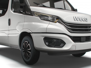 iveco daily minibus l2h2 2022 3D 모델