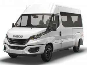 iveco daily minibus l2h2 2022 3D 모델